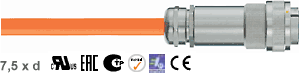 Chainflex® PUR servo cable Fanuc 