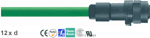 Chainflex® TPE signal/encoder cable Fanuc 