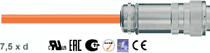 Chainflex® PUR servo cable Rexroth
