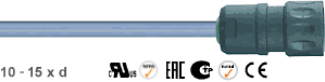 Chainflex® PVC signal/encoder cable Rexroth