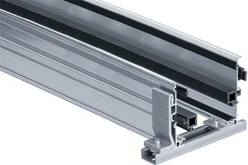 Calhas de guia para cursos longos