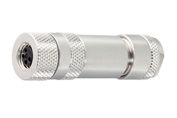 Tomada de cabo Binder M8, 4,0-5,5 mm, blindado, 99 3362 100 04, 99 3360 100 03, terminal de parafuso, IP67, listado UL