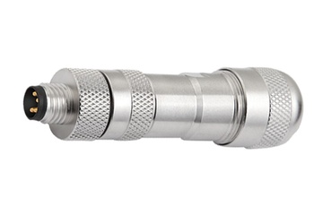 Conector de cabo Binder M8, 6,0-8,0 mm, blindado, 99 3363 300 04, 99 3361 300 03, terminal de parafuso, IP67, listado UL