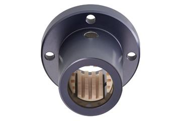 Chumaceira linear com flange redonda drylin® Q