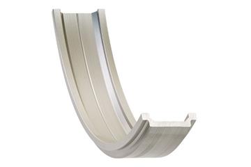 Guia dupla drylin® W, WSB, quadrada, convexa