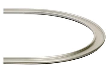 Guia dupla drylin® W, WSB, redonda, meio círculo