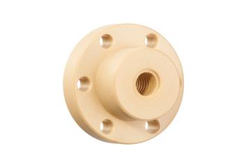Porca drylin® com flange, termoplásticos ACME, J350FRI
