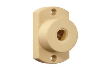 Porca drylin® com flange, facetada, rosca trapezoidal, J350FLM