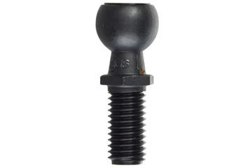 Pino esférico feito de triboplástico com rosca macho igubal® GZRM