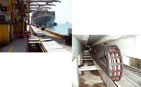 Descarregadores de navio