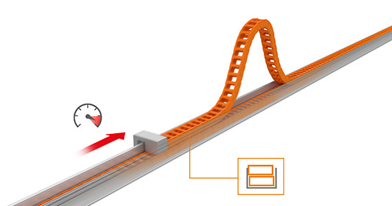 A subida de esteira em cursos longos
