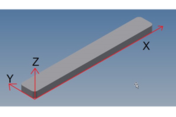 Direção de construção XY