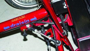 Bicicleta especial de Dreisin