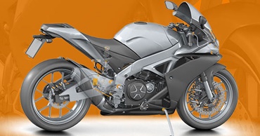 motion plastics® em motocicletas
