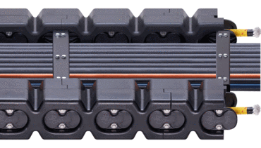 Esteira porta cabos offshore (OSC)