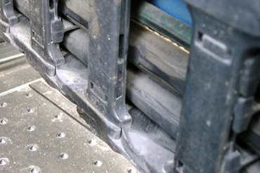 Fornecimento de energia com mangueiras desgastadas