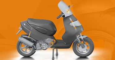 motion plastics® em scooter