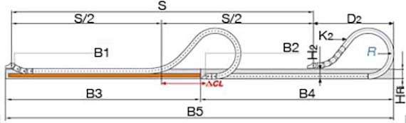 desenho técnico esteira porta cabos igus p4