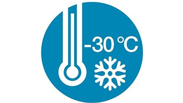 Ícone para temperaturas congeladas