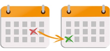 Altere a data de entrega do seu pedido