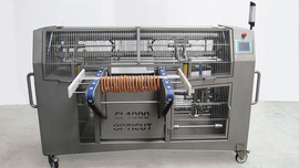 Máquina de corte de salsichas