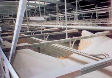 Guindaste para manipulação de matérias-primas