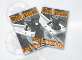 Folheto para equipamento de filmagem e câmeras