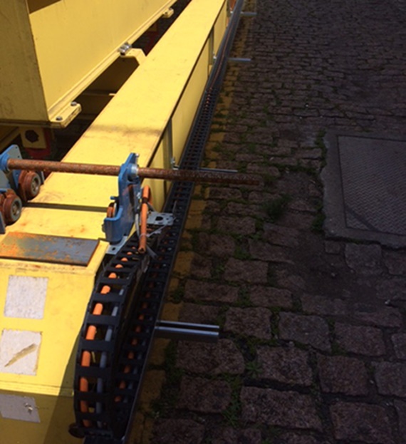 Novo sistema de ponte rolante V Type