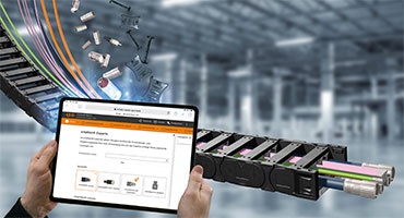 Configuradores de esteira porta cabos