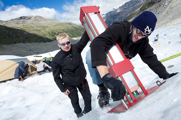 Sonda de derretimento com elemento de bucha feita de barra de material iglidur®