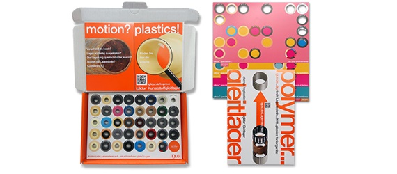 Caixa de amostras iglidur improves