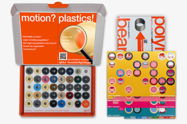 Caixa de amostras de buchas autolubrificantes