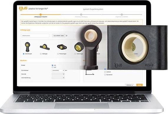 Cálculo de vida útil para mancais esféricos igubal®