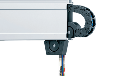 Sistema de esteira porta cabos horizontal compacto