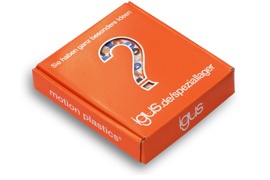 Caixa de amostras igus® para peças especiais