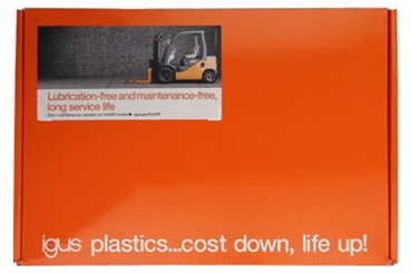 Caixa de amostras para veículos industriais