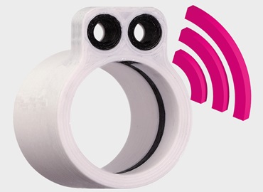 Peças de impressão 3D resistentes ao desgaste com sensor