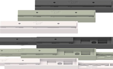 Guias telescópicas NTP27 em polímero