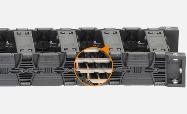 Travessa e separação interior para a série E6