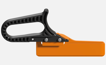 Ferramenta de abertura para esteira porta cabos E2.1