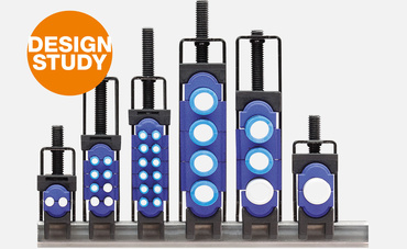 Suporte intermédio CFX para mangueiras pneumáticas