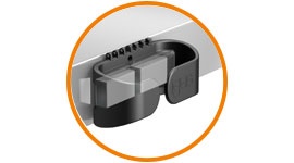 Esteiras porta cabos para escritório OCO.20