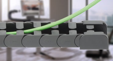 Esteira porta cabos de escritório ZF14