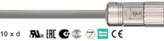 Chainflex® PUR signal-/feeder cable Danaher Motion