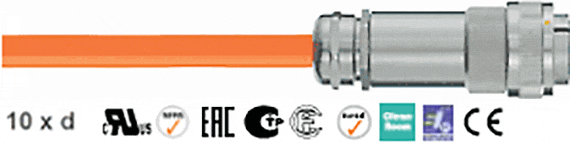 Chainflex® PUR servo cable Fanuc