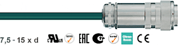 Chainflex® PVC servo cable Rexroth