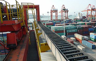 Guindaste portuário