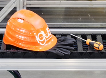 Serviço de instalação de esteiras porta cabos