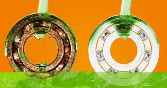 Os rolamentos de esferas de polímero são resistentes a produtos químicos