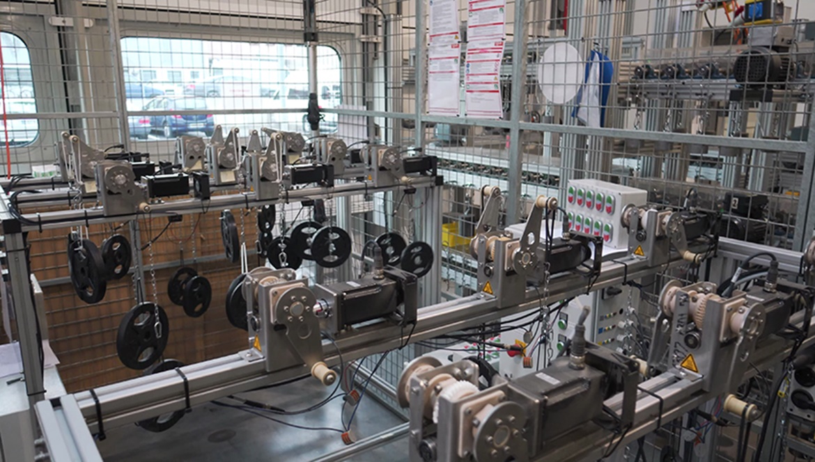 Laboratório de testes robolink